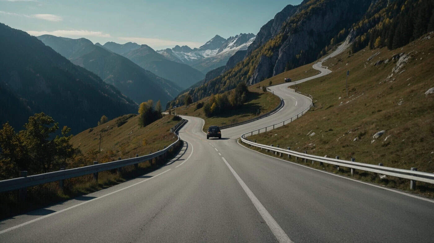 La carretera del puerto de Vršič está abierta y es accesible hasta Erjavčeva koča