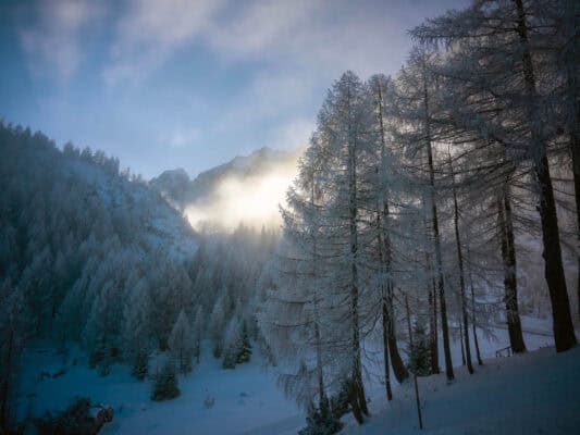 ¿Por qué visitar el Paso de Vršič en Eslovenia, cerca de Kranjska Gora, en invierno?