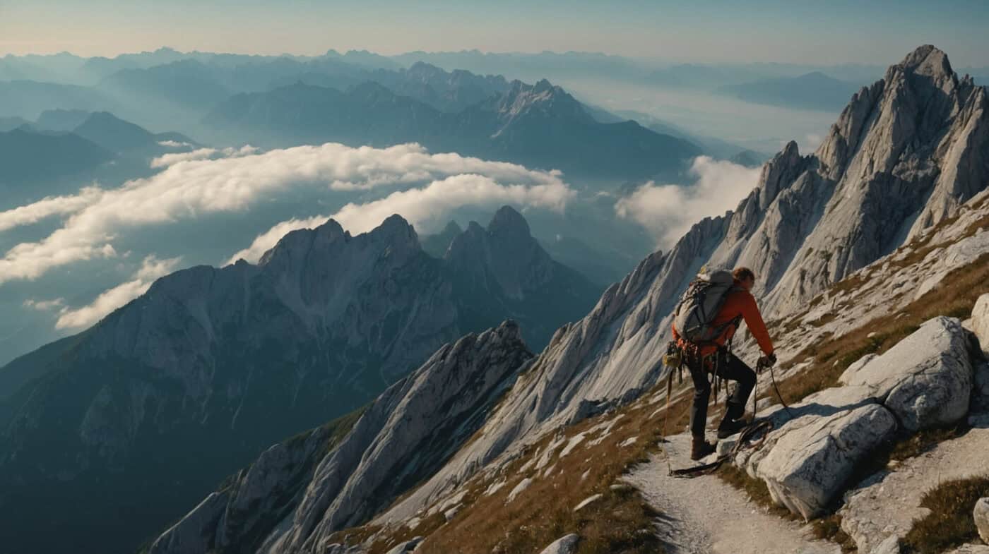Vías de escalada en los Alpes Julianos Orientales (1924)
